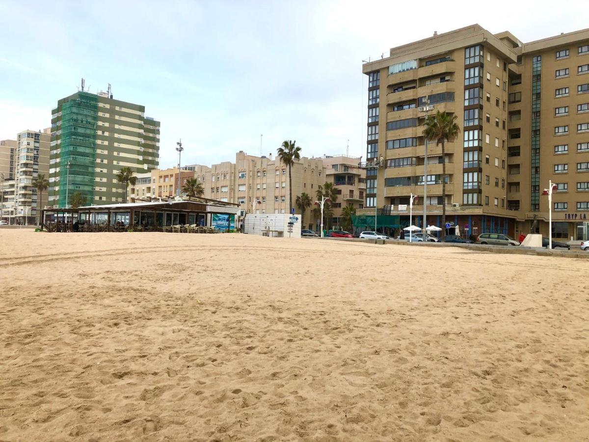 Gatu Loft Trip 1ª Linea De Playa, Wifi, Aire Acc Lejlighed Cádiz Eksteriør billede