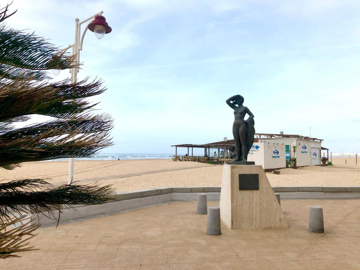Gatu Loft Trip 1ª Linea De Playa, Wifi, Aire Acc Lejlighed Cádiz Eksteriør billede